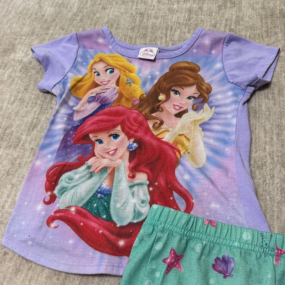 Y2K Disney Princess girls  pj set